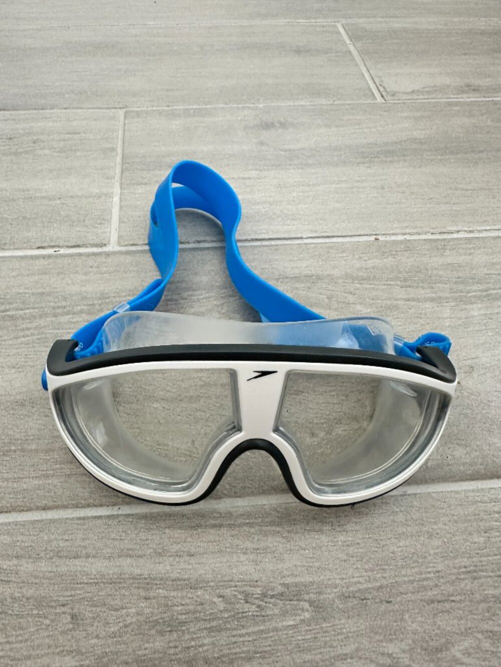 Speedo Biofuse Rift Goggle V2 Blue White Wide Vision
